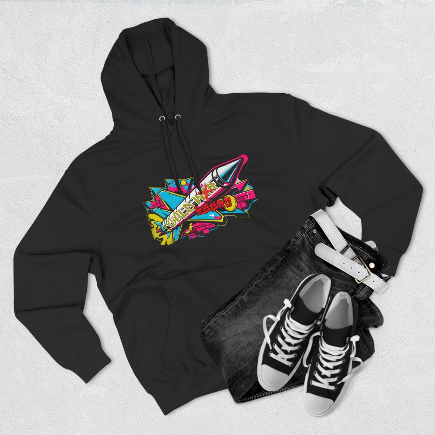 Cold Beers, Not Cold War Fleece Hoodie