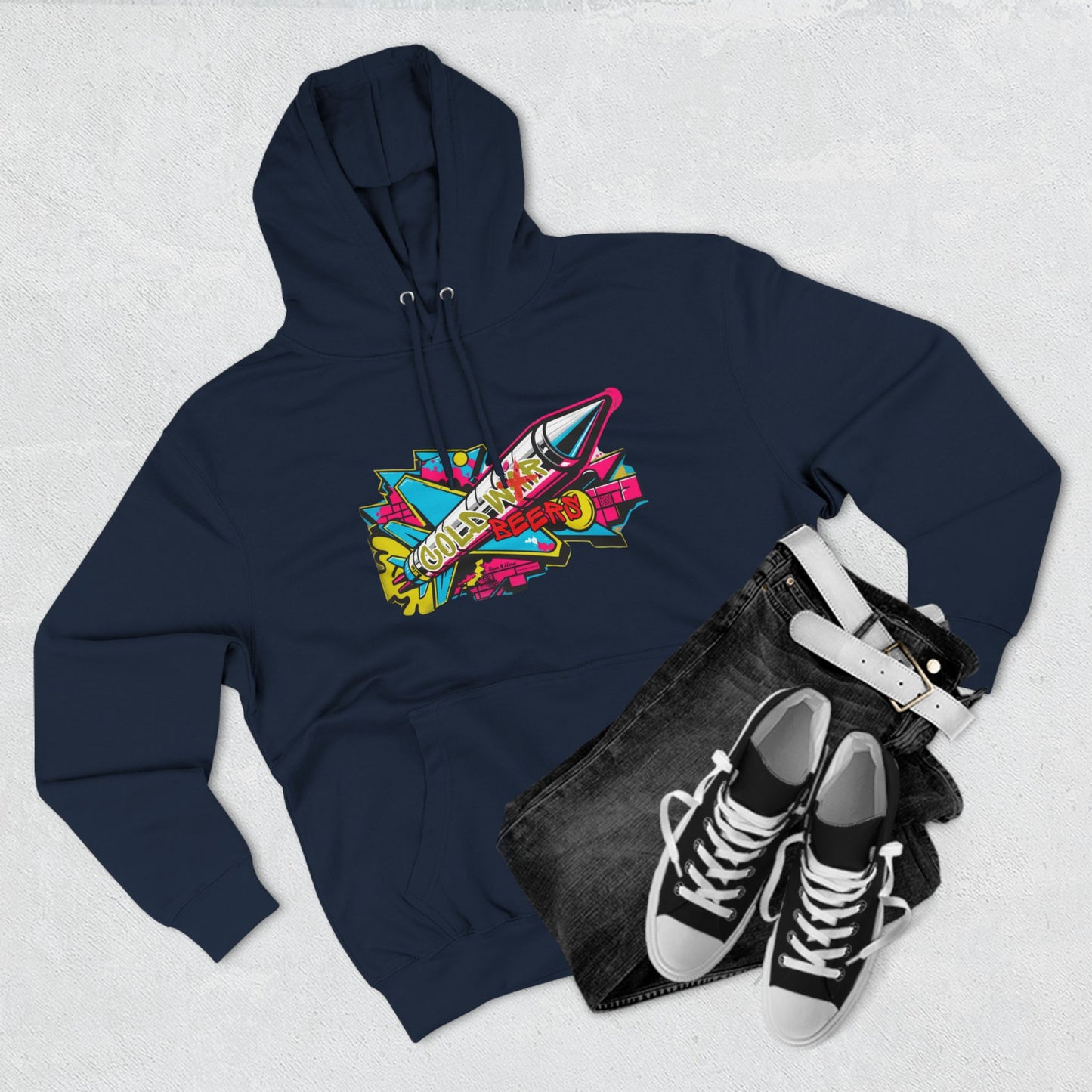 Cold Beers, Not Cold War Fleece Hoodie