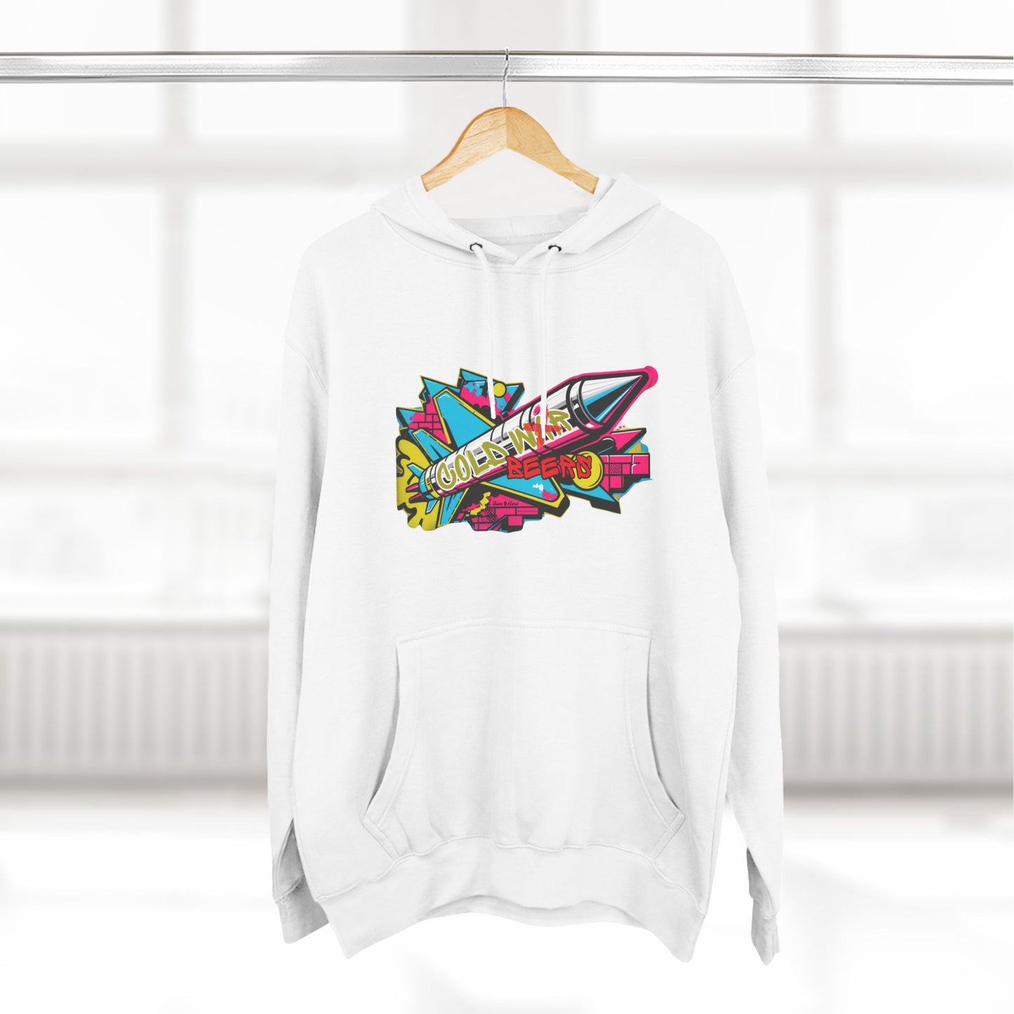 Cold Beers, Not Cold War Fleece Hoodie