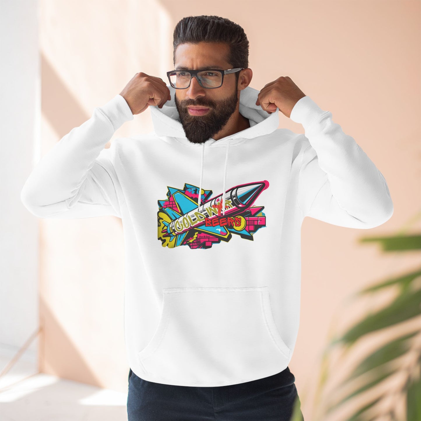 Cold Beers, Not Cold War Fleece Hoodie