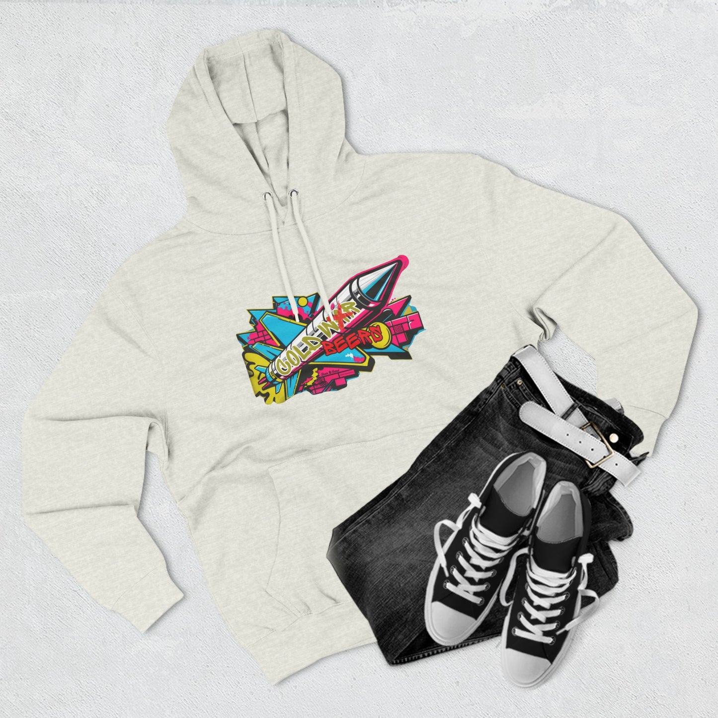 Cold Beers, Not Cold War Fleece Hoodie