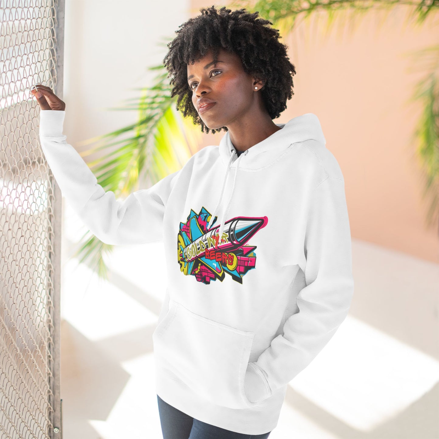 Cold Beers, Not Cold War Fleece Hoodie