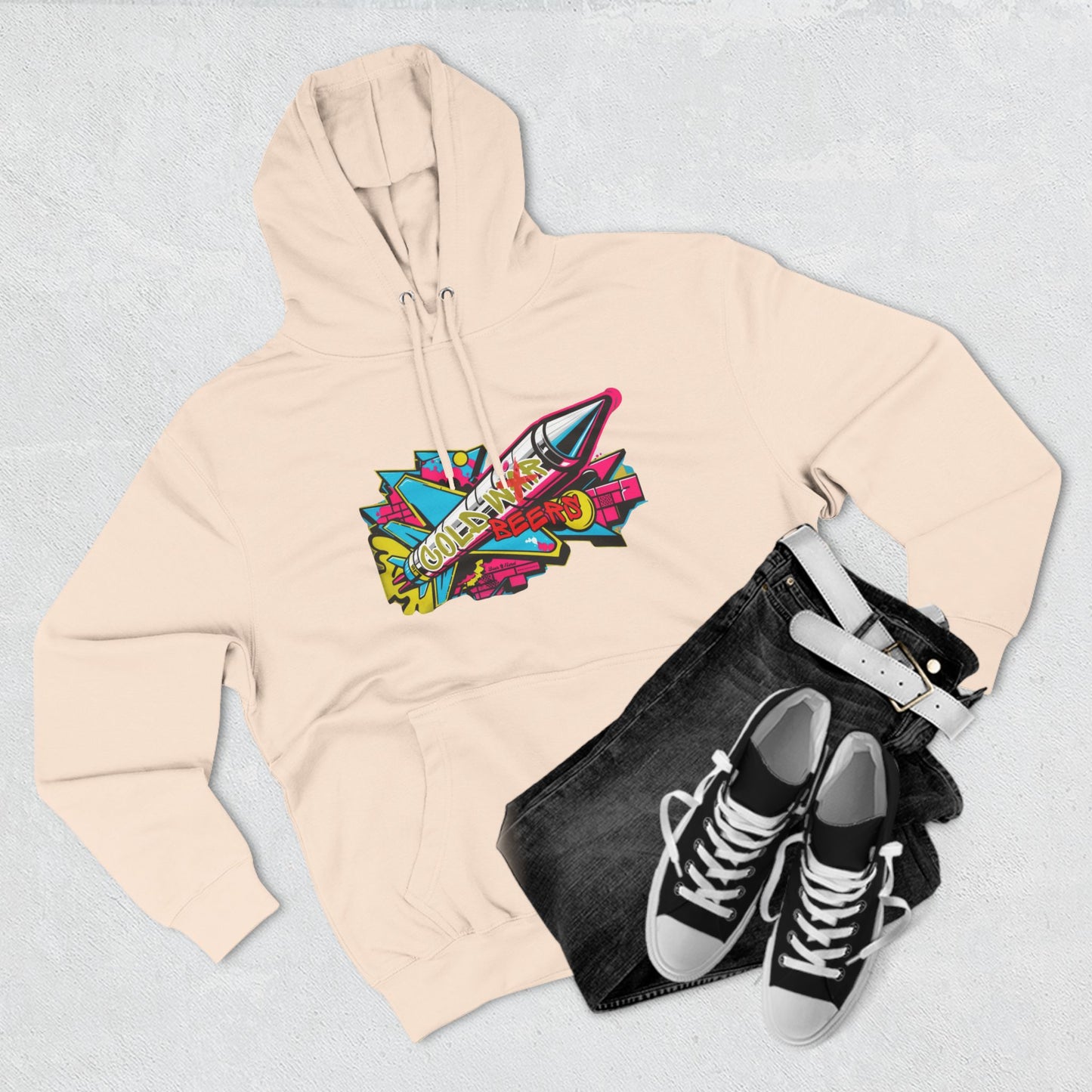 Cold Beers, Not Cold War Fleece Hoodie
