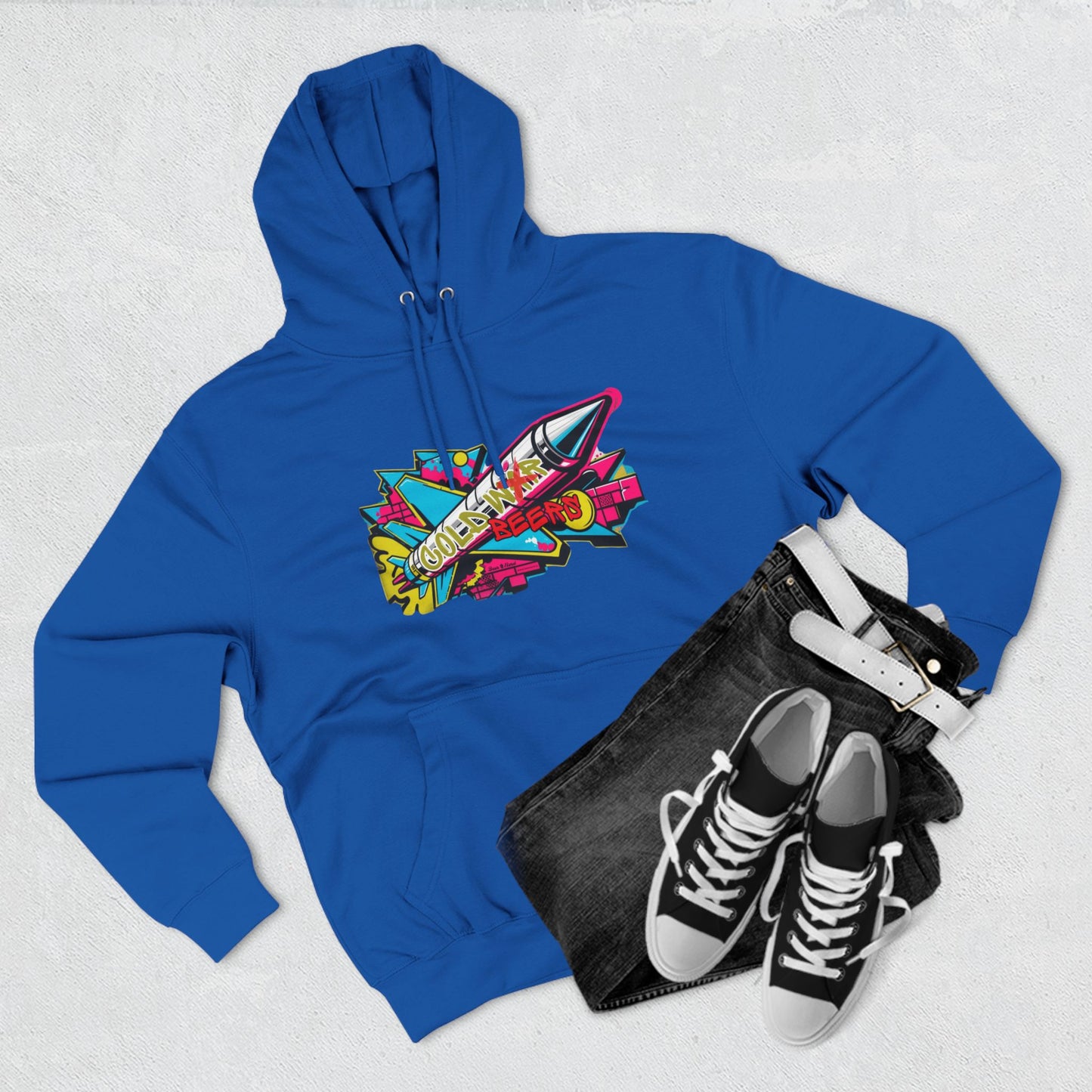 Cold Beers, Not Cold War Fleece Hoodie