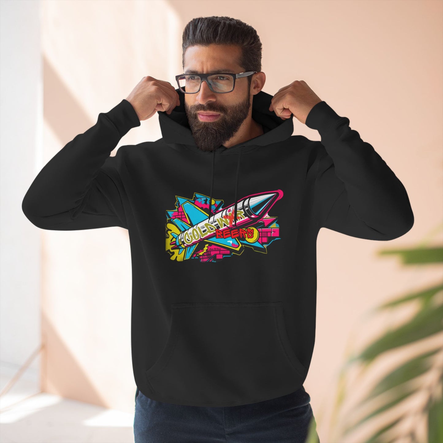 Cold Beers, Not Cold War Fleece Hoodie