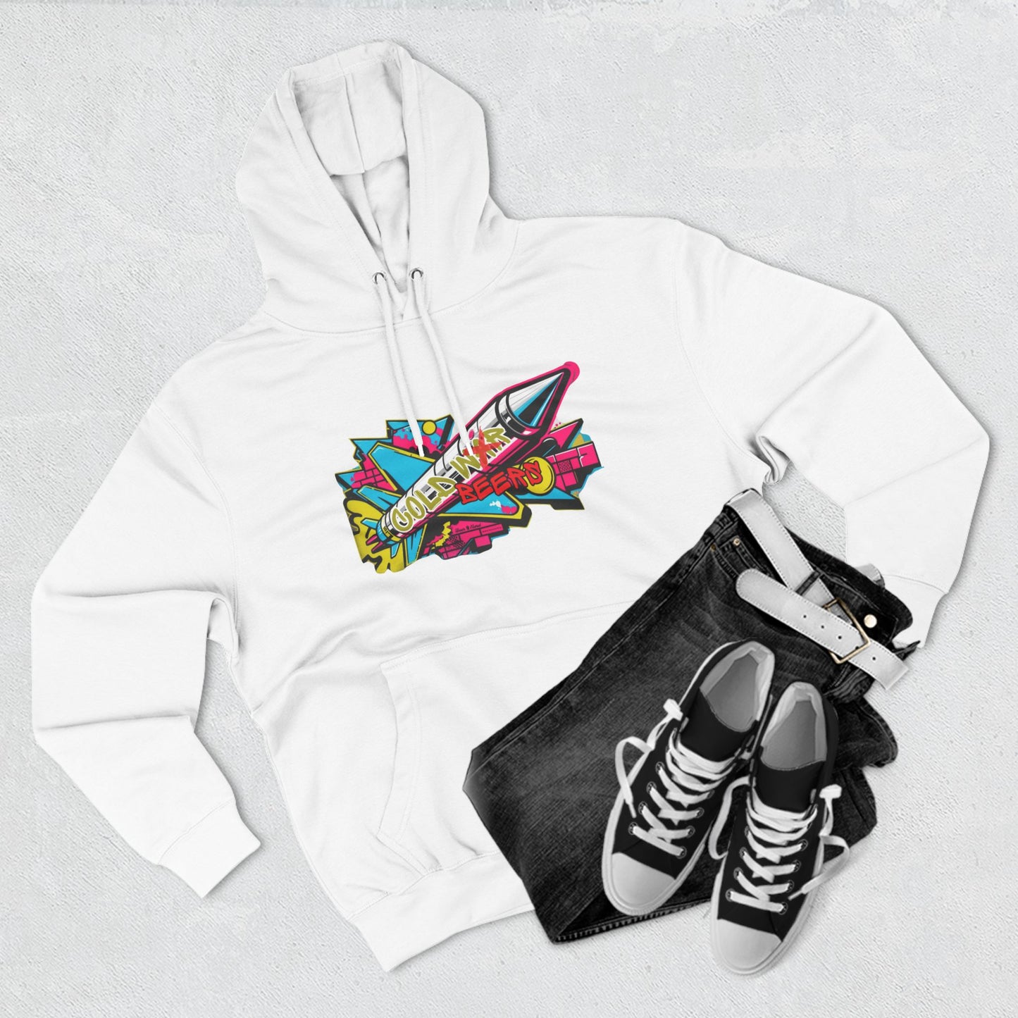Cold Beers, Not Cold War Fleece Hoodie