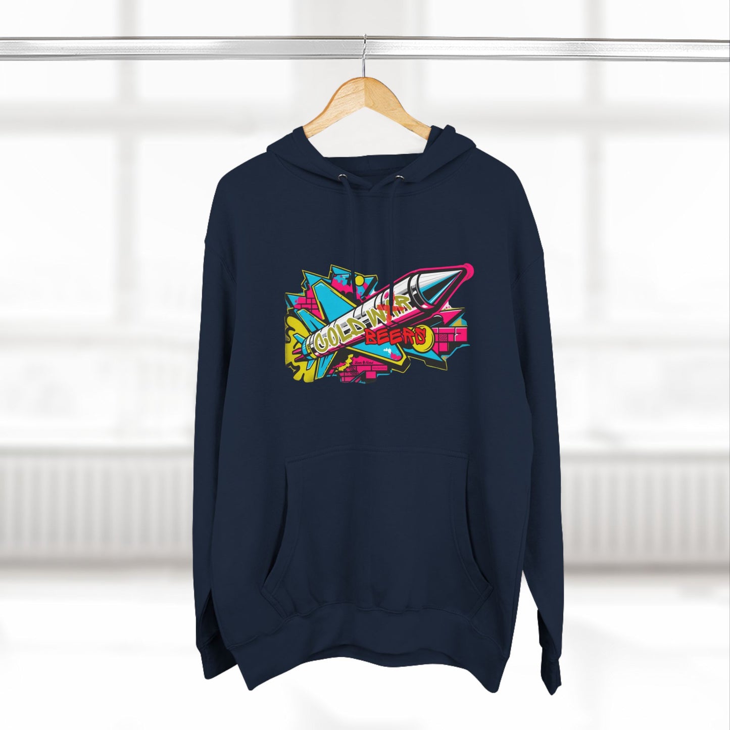 Cold Beers, Not Cold War Fleece Hoodie